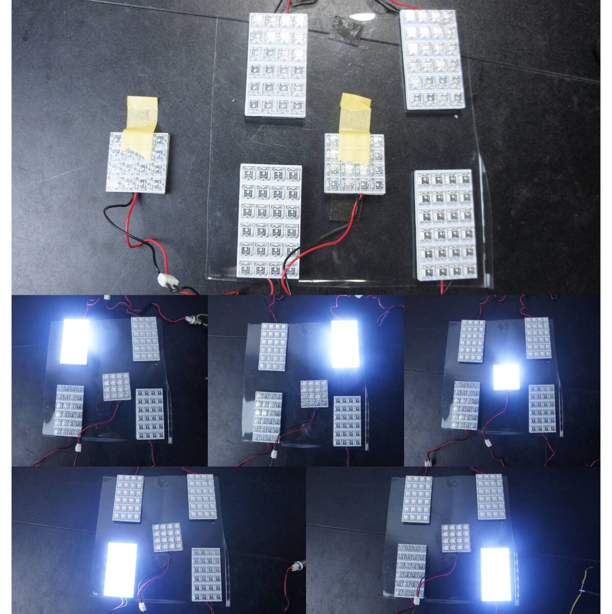 6点セット LED点灯OK ルームランプ TE52 エルグランド外し LED ルームライト 室内灯 LEDモジュール 日産 @12141s拍卖
