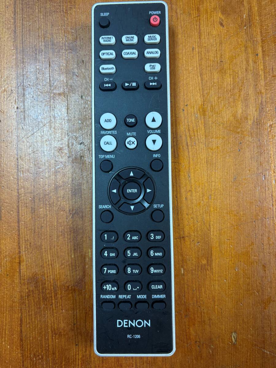 DENON デノン リモコン RC-1206拍卖