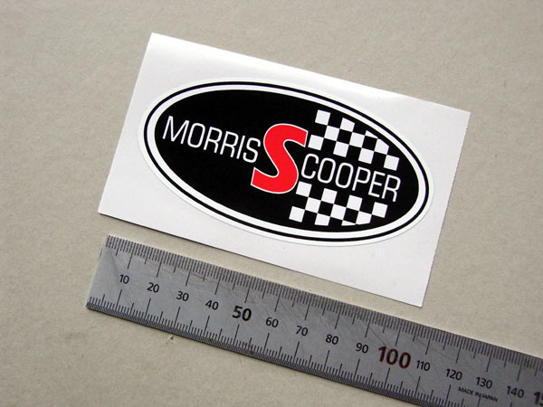 モーリス クーパー S ステッカー 黒 10.cm拍卖