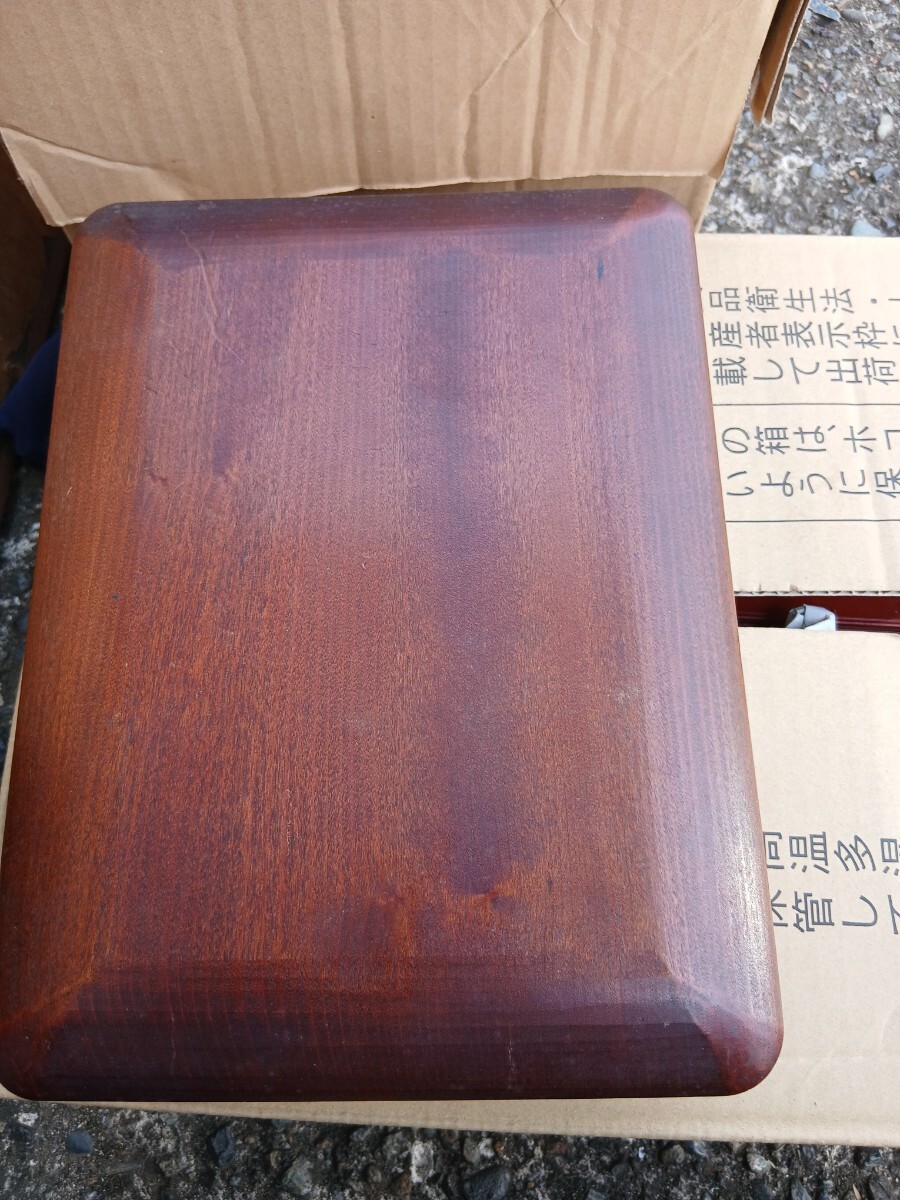 書道ケース 木製 古い 書道箱拍卖