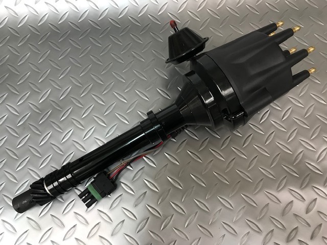 ビレットデストリビューター レディーtoラン デスビ ALLブラックSBC V8 バキュームアドバンス付 インパラ/カプリス シボレー拍卖