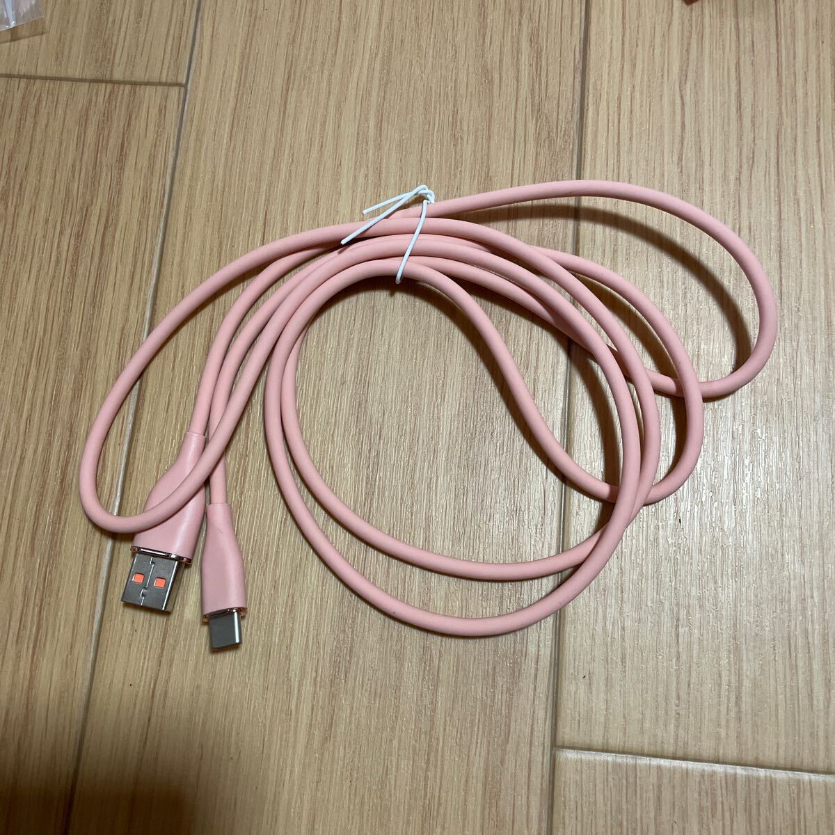 商品名:USB Type C ケーブル長さ:1.5m色:ピンク製造国:拍卖