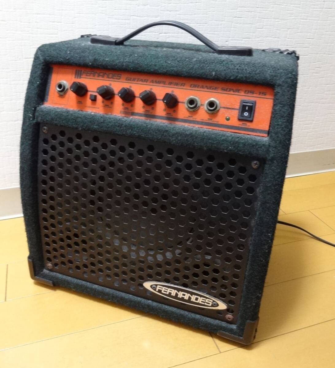 ■FERNANDES ORANGE SONIC OS-15 ギターアンプ 13W SPEAKER RATING 20W 8Ω フェルナンデス エレキギター拍卖