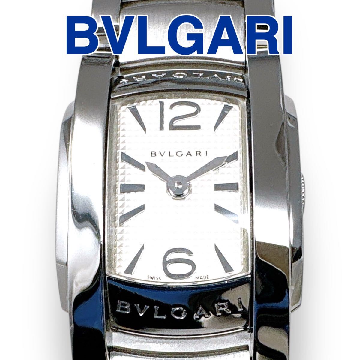 ブルガリ BVLGARI アショーマD AA26S クォーツ QZ シルバー文字盤 レディース 腕時計 時計 ブランド 稼働 美品拍卖