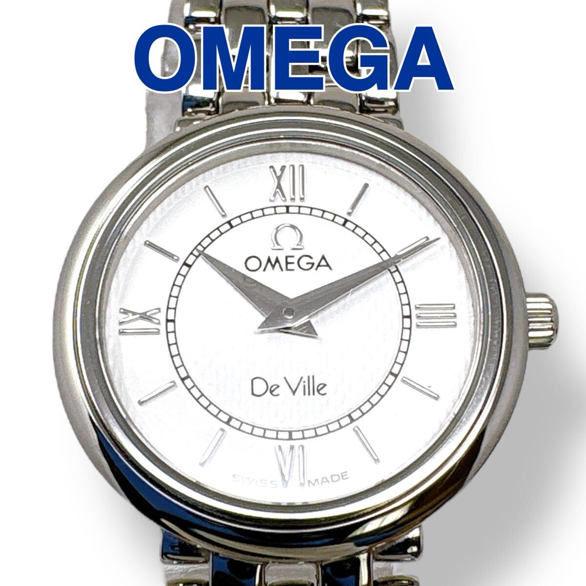 オメガ OMEGA デビル プレステージ ホワイト レディース 時計 ブランド拍卖