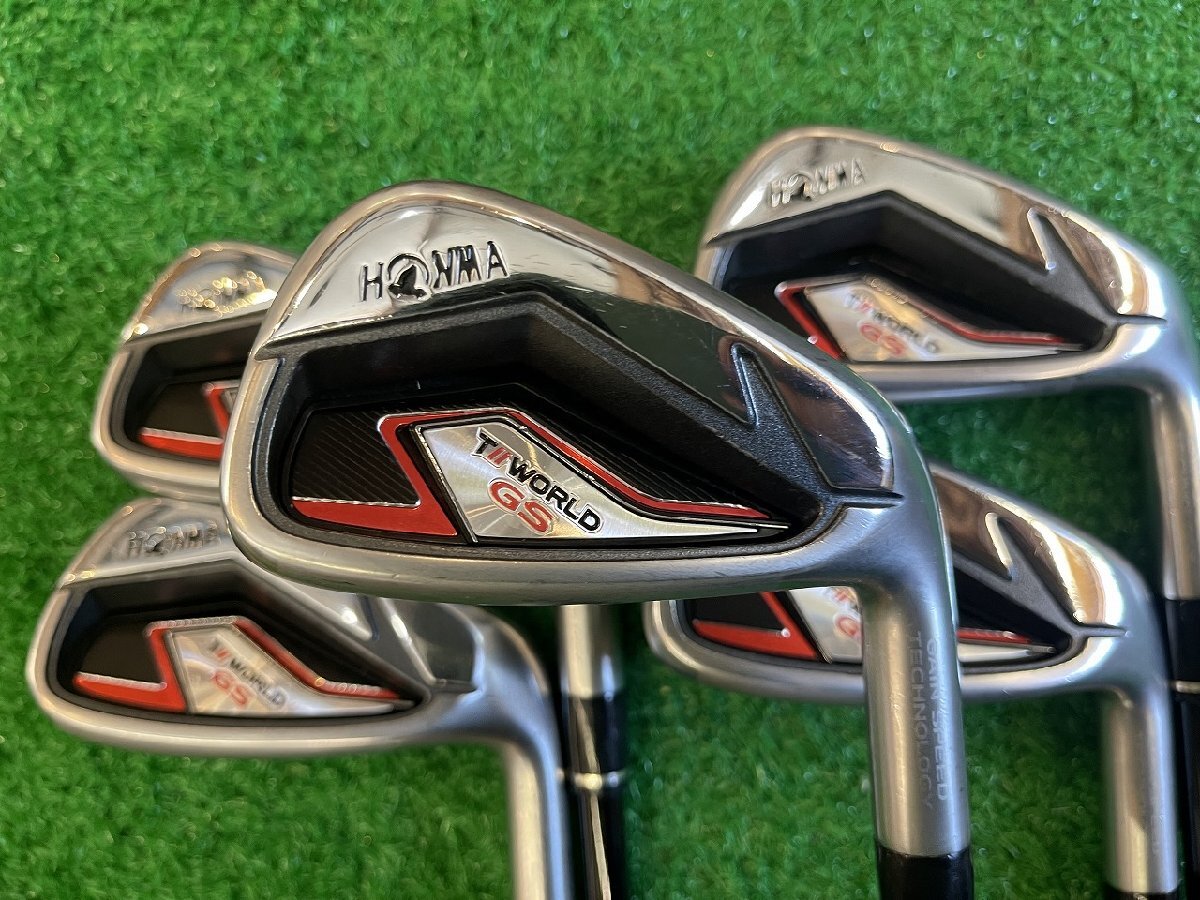 ツアーワールド GS 6I~10I 5本セット スピードチューン 45 (SR) ホンマ tour world speed tuned honma T//WORLD ■*MP@1*V*087拍卖