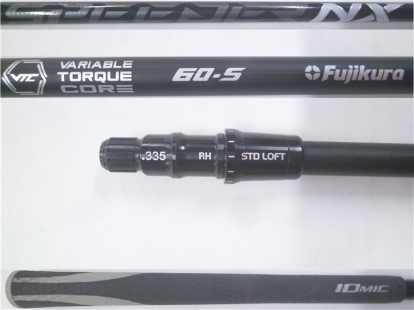 中古 TaylorMadeテーラーメイド用 スリーブ付 シャフト単品SpeederスピーダーNX BLACK60【S】43.875インチ強*MP@1*N*223拍卖