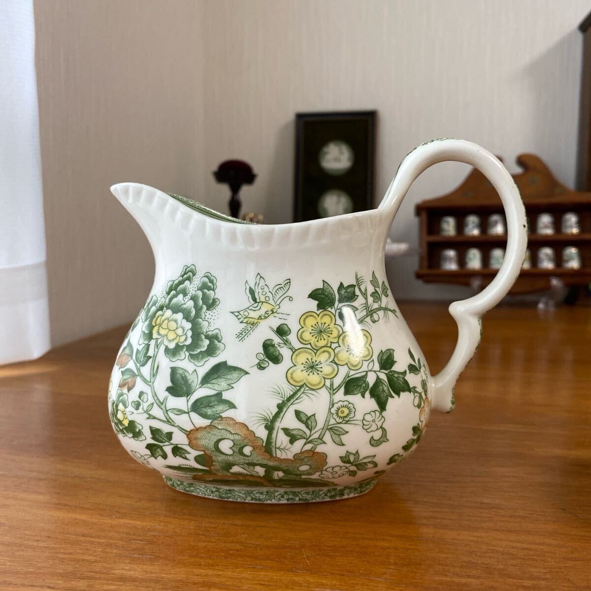 スペイン SAN CLAUDIO サンクラウディオ アイロンストーン 強く美しい陶器 クリーマー ミルクジャグ拍卖