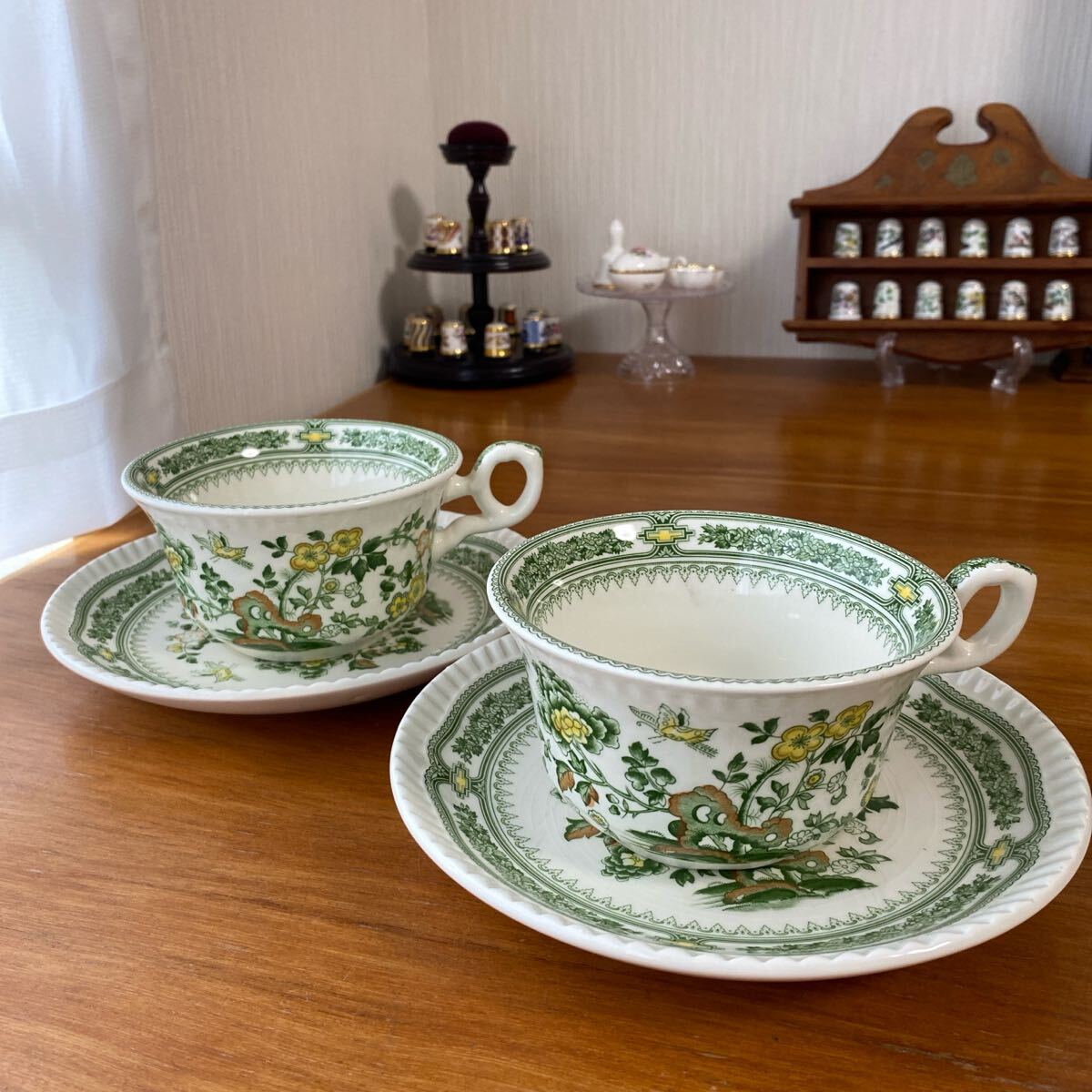 スペイン サンクラウディオ アイロンストーン カントン モーニングカップソーサー拍卖