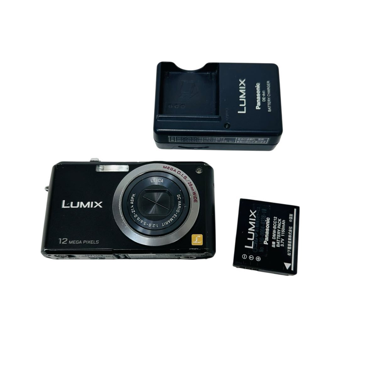 送料無料 パナソニック Panasonic コンデジ コンパクトデジタルカメラ リミックス LUMIX DMC-FX100-K ブラック拍卖