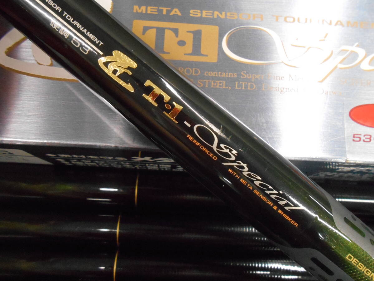 ダイワ精工名竿 渓流竿 メタセンサートーナメント匠T-1スペシャル 硬調53 綺麗なお品です。ヤマメ、アマゴ、イワナ、虹鱒狙いに最適。拍卖