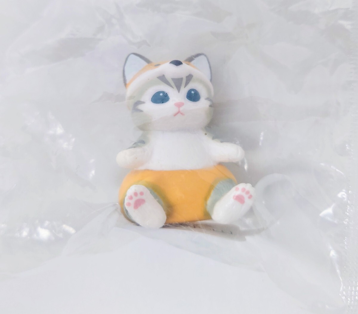 猫柄 猫雑貨 猫グッズ モフサンド mofusand ぢゅの インテリアミニフィギュア4 キツネ きつね 狐 ねこ ネコ拍卖