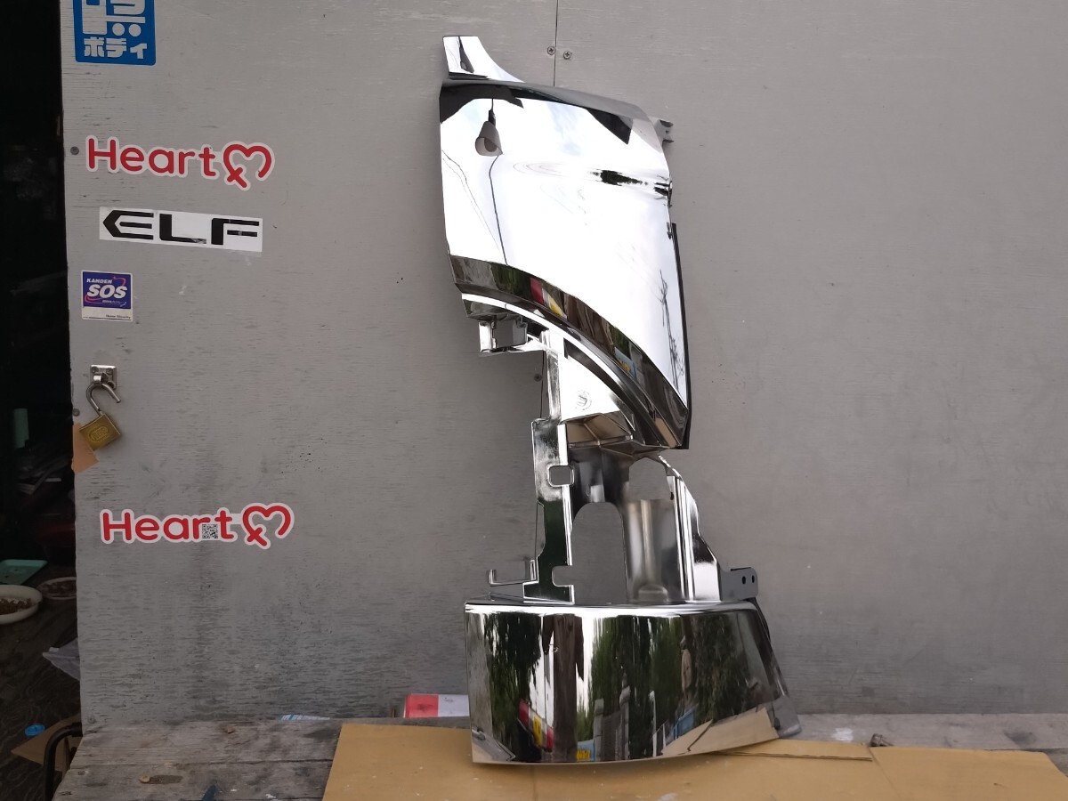 コーナーメッキ 日野 レンプロ 右側 メッキ デコトラ トラック 純正拍卖