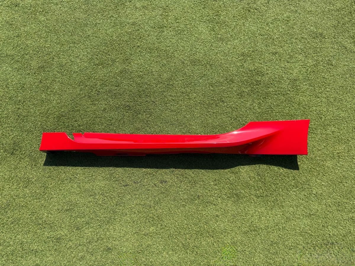 トヨタ 純正 ZN8 GR86 サイドステップ サイドスカート 赤 レッド 外装 エアロ 左側 左 助手席側 C190100420 【Yd7616-3】拍卖