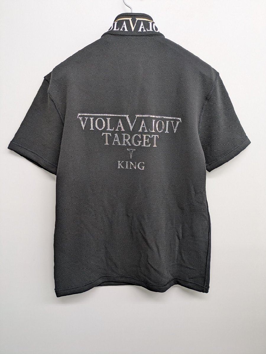 ポロシャツ VIOLA ロゴ入り 半袖 (L) 新品 送料無料拍卖