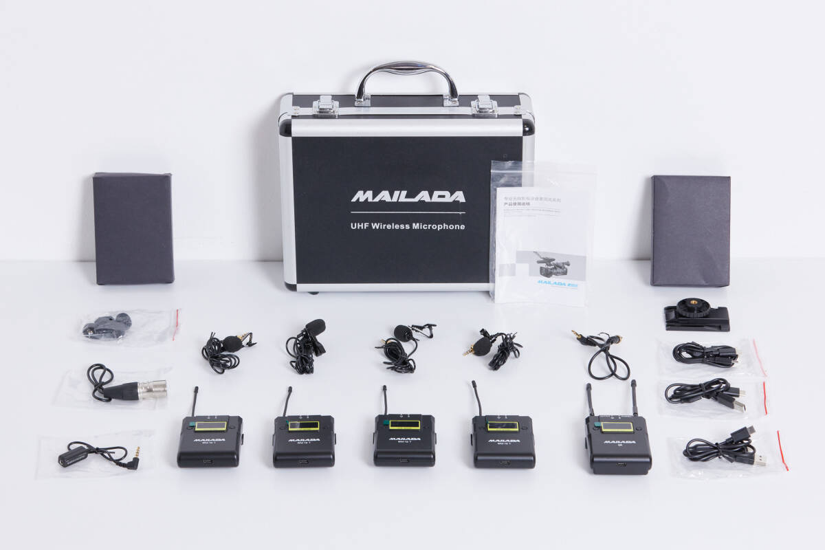 MAILADA wm-12 T ワイヤレス マイク UHF 伝送マイク拍卖