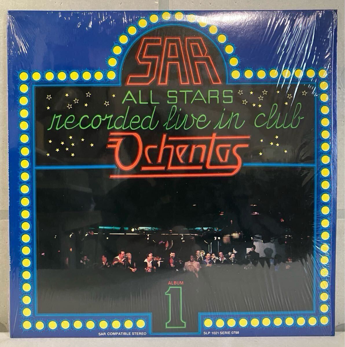 美盤 シュリンク US LP / SAR All Stars - Recorded Live In Club Ochentas - Album 1 / Latin Salsa Boogaloo拍卖