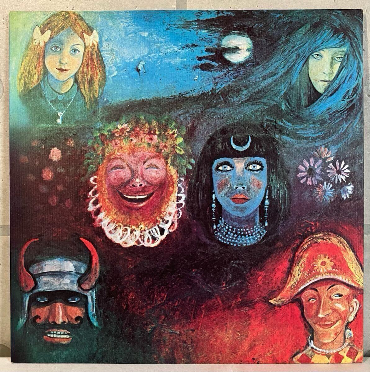 美品 JPN LP / King Crimson (キング・クリムゾン) - In The Wake Of Poseidon (ポセイドンのめざめ) / Prog Rock Jazz / Robert Fripp拍卖