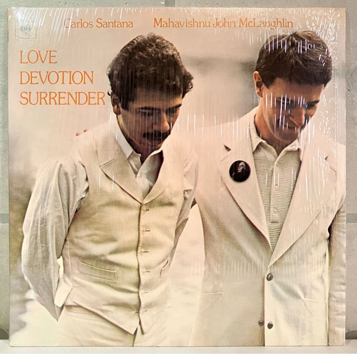 美品 US LP / Carlos Santana, John Mclaughlin - Love Devotion Surrender / Latin Rock Spiritual Ambient / Larry Young, Billy Cobham拍卖