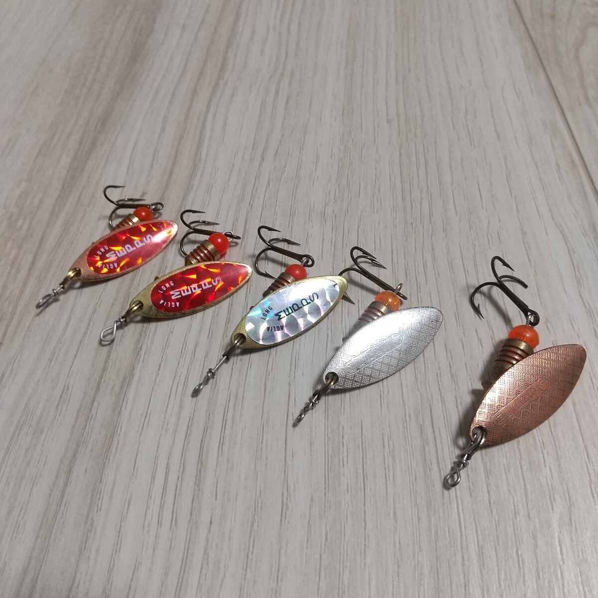 メップス アグリアロング 1番 4g×5 スピナールアー拍卖