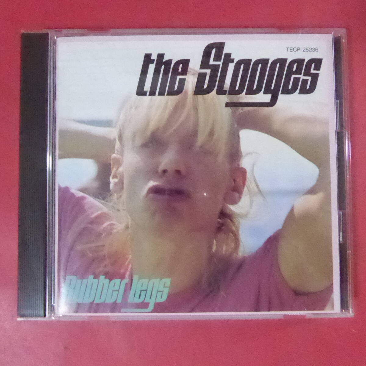 CD1-250624☆ザ・ストゥージズ★ラバー・レッグス★日本盤★帯付★CD★THE STOOGES★RUBBER LEGS★品番TECP-25236拍卖