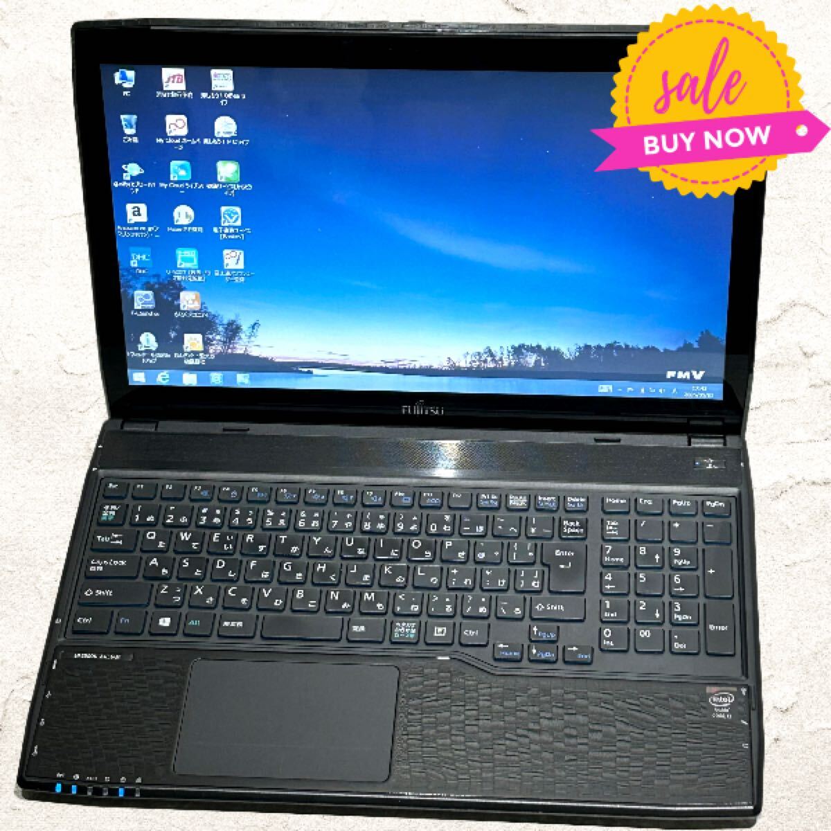 ◇富士通◇ノートPC◇LIFEBOOK◇タッチパネル◇15.6型ワイド◇DVD◇拍卖