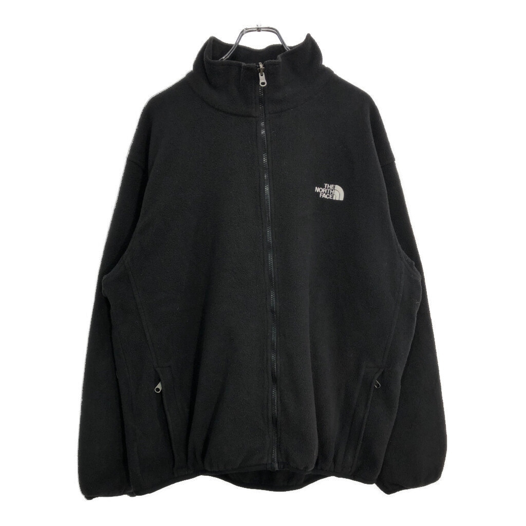 THE NORTH FACE ノースフェイス フリースジャケット アウトドア ブラック(メンズ XL)中古 古着 U3964拍卖