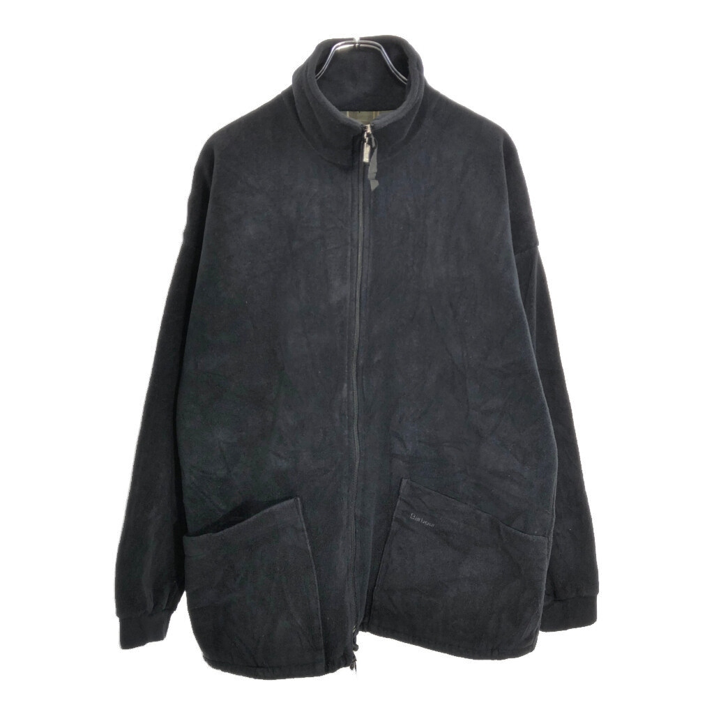 Barbour バブアー CLASSIC FIEECE JACKET フリースジャケット ブラック(メンズ LARGE)中古 古着 U3973拍卖