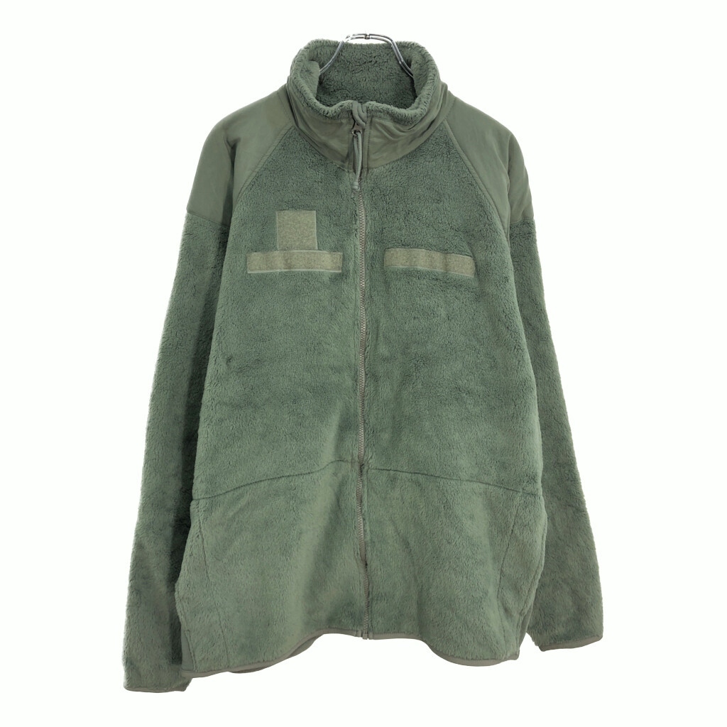 米軍実物 U.S.ARMY ECWCS GEN3 level3 フリースジャケット ミリタリー セージグリーン(メンズ X-LARGE)中古 古着 U4054拍卖