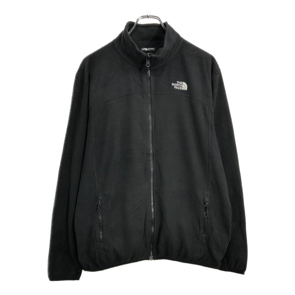 THE NORTH FACE ノースフェイス フリースジャケット アウトドア ブラック(メンズ L)中古 古着 U4629拍卖