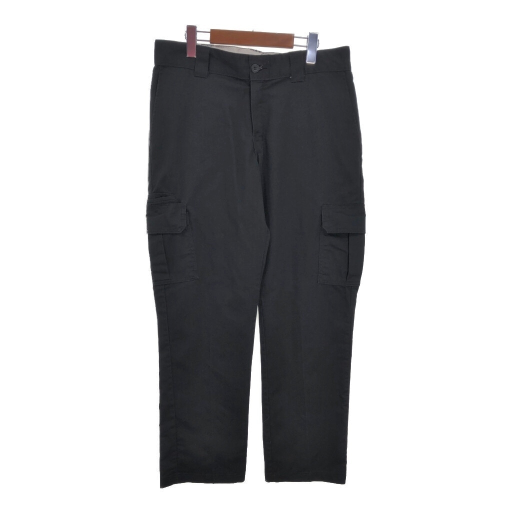 Dickies ディッキーズ カーゴ ワークパンツ ブラック(メンズ W33相当)中古 古着 T6026拍卖