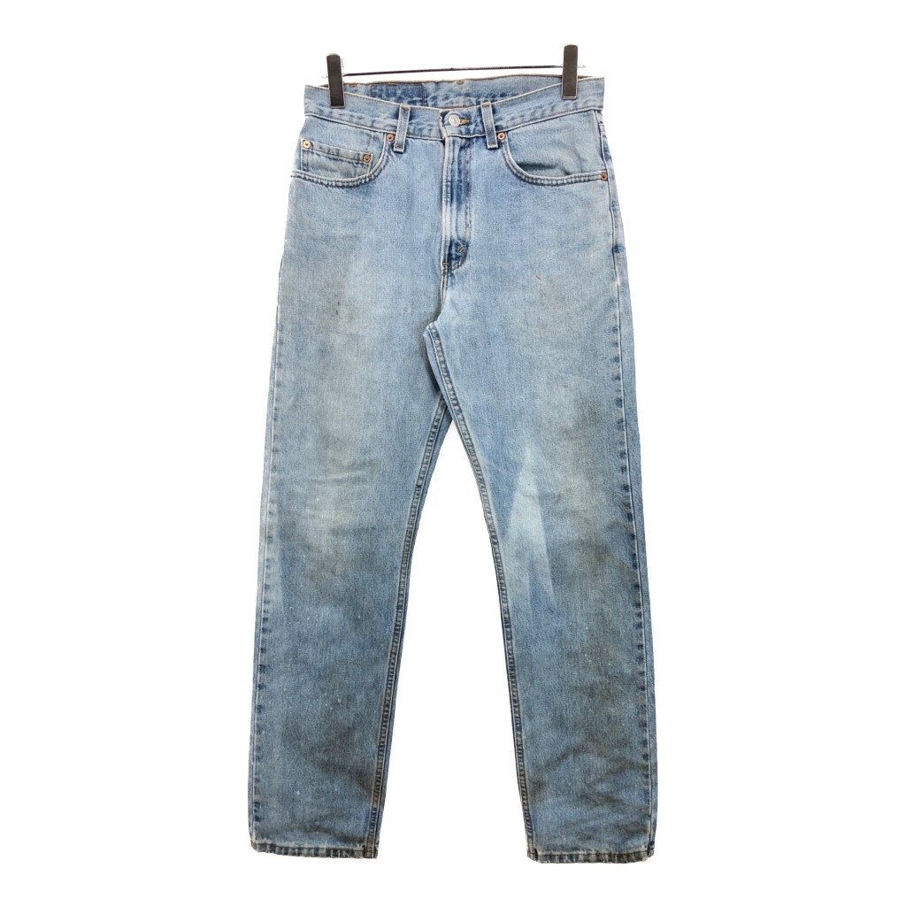00年代 USA製 Levi's リーバイス 505 デニムパンツ ブルー(メンズ W32 L32)中古 古着 U4815拍卖
