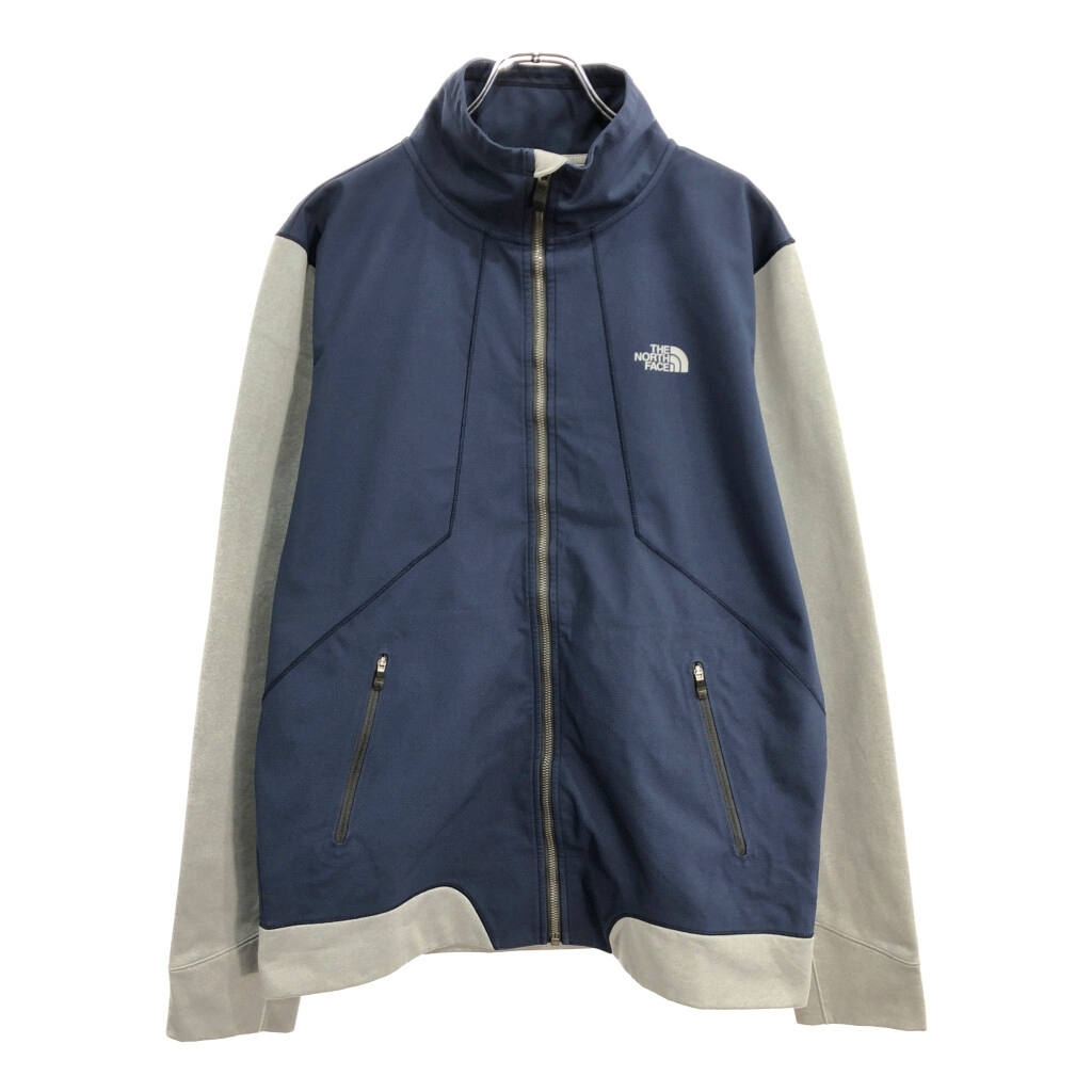 THE NORTH FACE ノースフェイス ソフトシェルジャケット アウトドア ネイビー(メンズ M)中古 古着 U4978拍卖