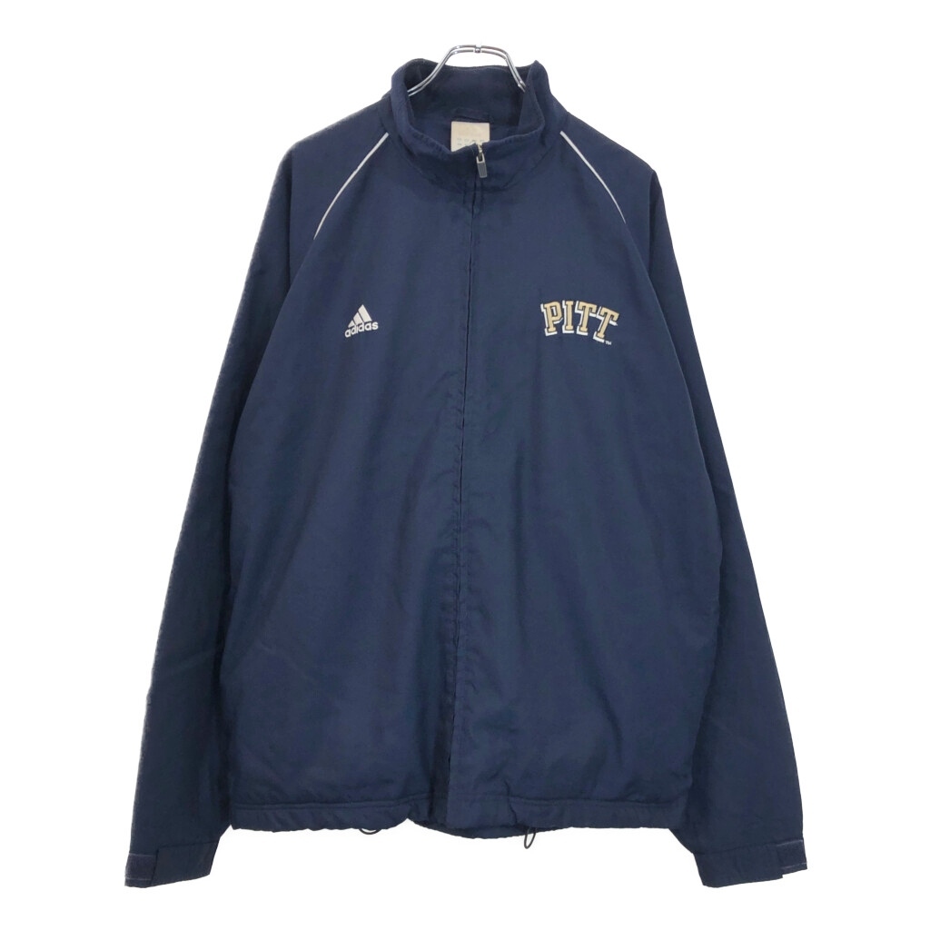 00年代 adidas アディダス ウィンドブレーカージャケット スポーツ カレッジ ネイビー(メンズ M)中古 古着 U5640拍卖