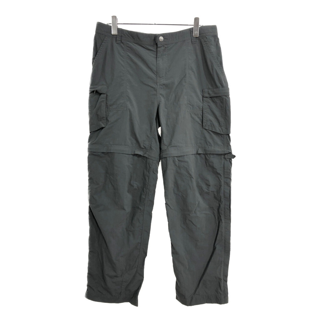 REI アール・イー・アイ デタッチャブル カーゴパンツ アウトドア グレー(メンズ 16)中古 古着 U5696拍卖