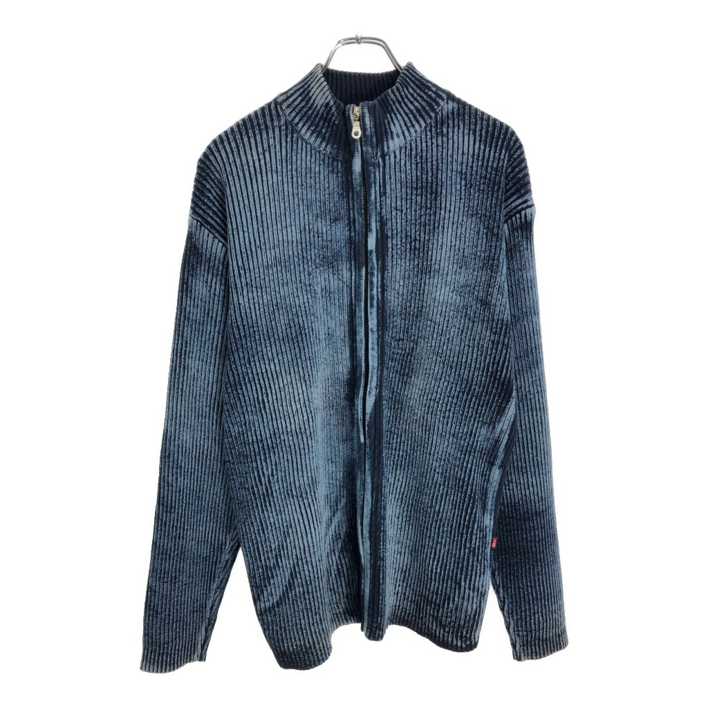 REIS ドライバーズニットセーター ブルー(メンズ M相当)中古 古着 U5870拍卖