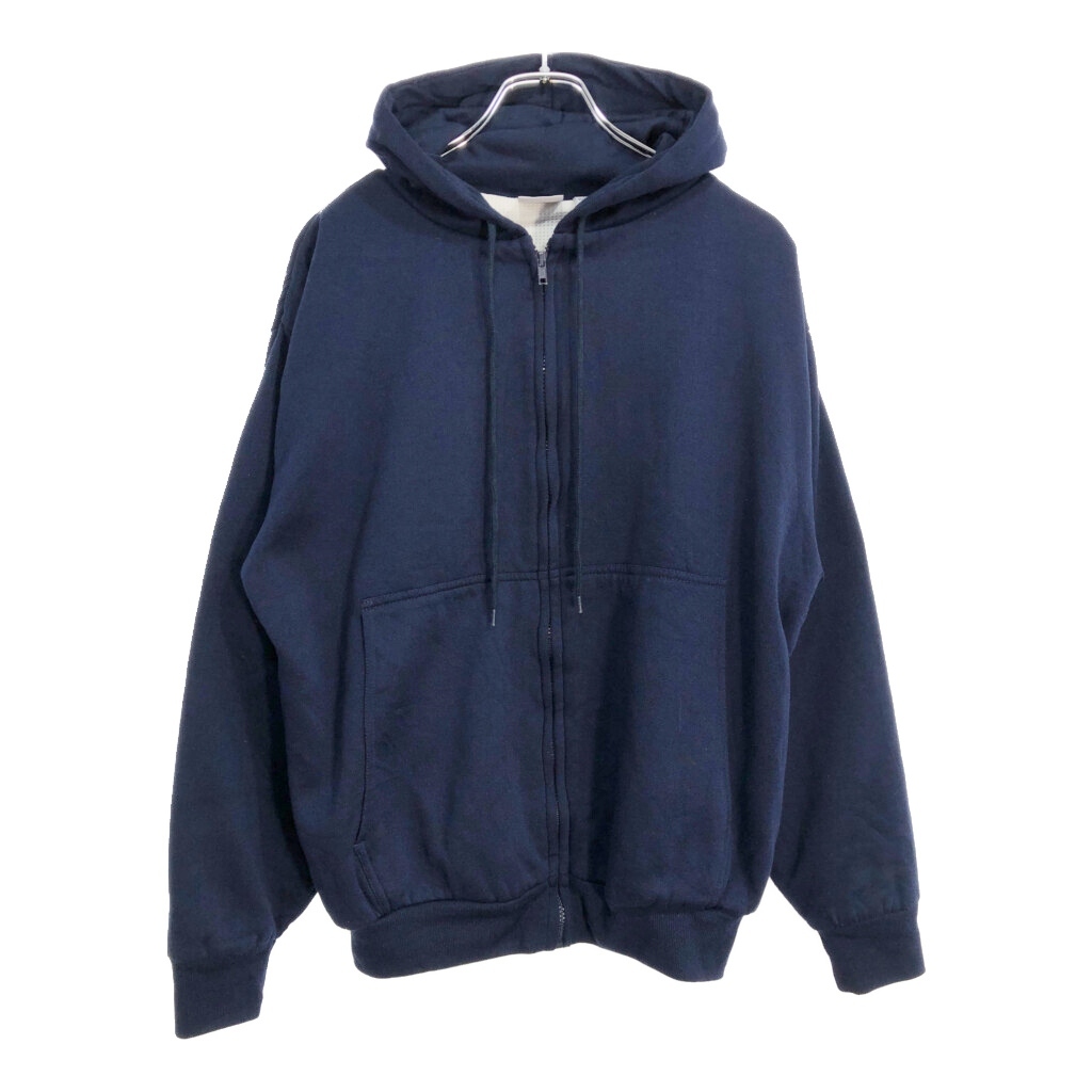 Franklin フランクリン フルジップ スウェット パーカー ネイビー(メンズ M)中古 古着 U6031拍卖
