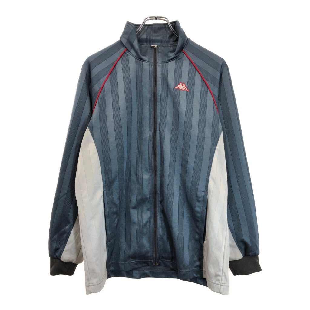 Kappa カッパ トラックジャケット スポーツ グレー(メンズ L)中古 古着 U6195拍卖
