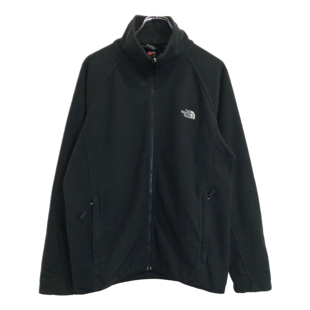 THE NORTH FACE ノースフェイス フリースジャケット アウトドア ブラック(メンズ M相当)中古 古着 U6436拍卖