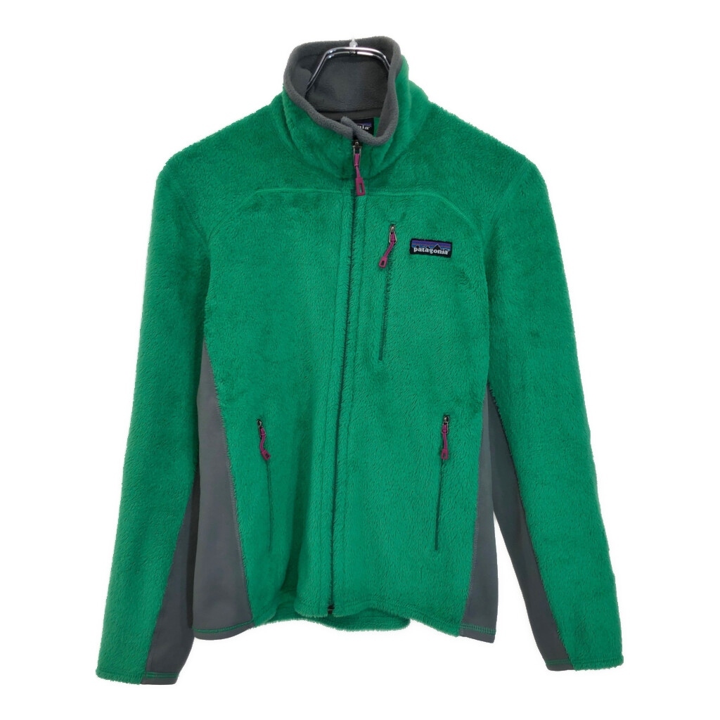 patagonia パタゴニア レギュレーター R2 フリースジャケット アウトドア グリーン(レディース S)中古 古着 U6472拍卖