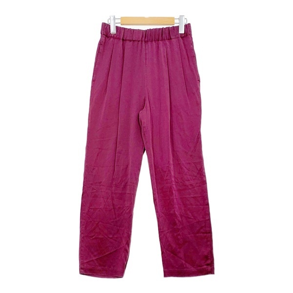 Deuxieme Classe ドゥーズィエムクラス シルク イージーパンツ ボトムス 美品 21-030-500-7130-1-0 タグ付き レディース ズボン IL15805■拍卖