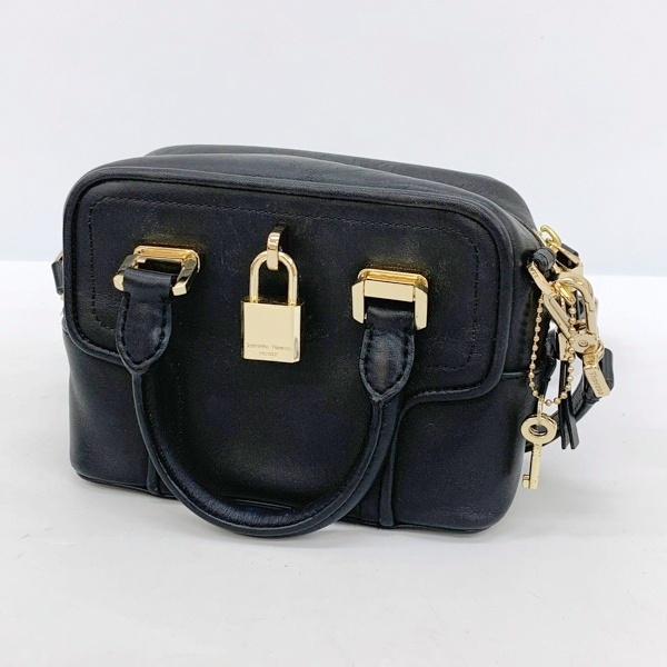 Samantha Thavasa サマンサタバサ ショルダー ミニボストン ハンドバッグ カバン シュマンドジャルダン レディース ブラック 鞄 DF15925■拍卖