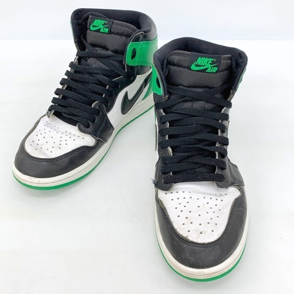 NIKE ナイキ スニーカー シューズ AIR JORDAN 1 HIGH OG CELTICS エアジョーダン1 レトロ DZ5485-031 メンズ 28.5cm グリーン 靴 DF15954■拍卖