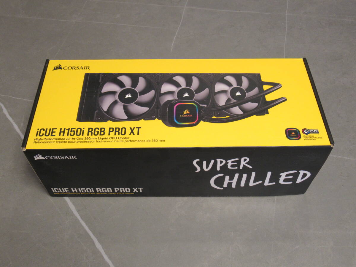 【空箱のみ】CORSAIR コルセア/iCUE H150i RGB PRO XT/水冷CPUクーラー拍卖
