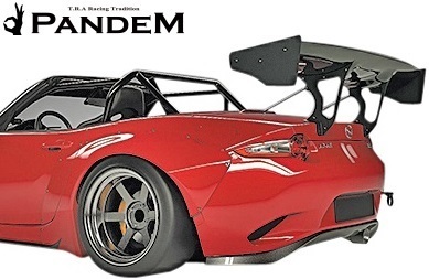 【M's】MAZDA ROAD STAR MX-5 ND (2015y-)PANDEM リア オーバーフェンダー(片側70mmワイド) FRP NDロードスター パンデム ND5RC エアロ拍卖