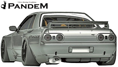 【M's】NISSAN R32 GT-R (1989y-1994y) PANDEM ウイング FRP パンデム BNR32 スカイライン GTR エアロ リアウイング リヤウイング拍卖