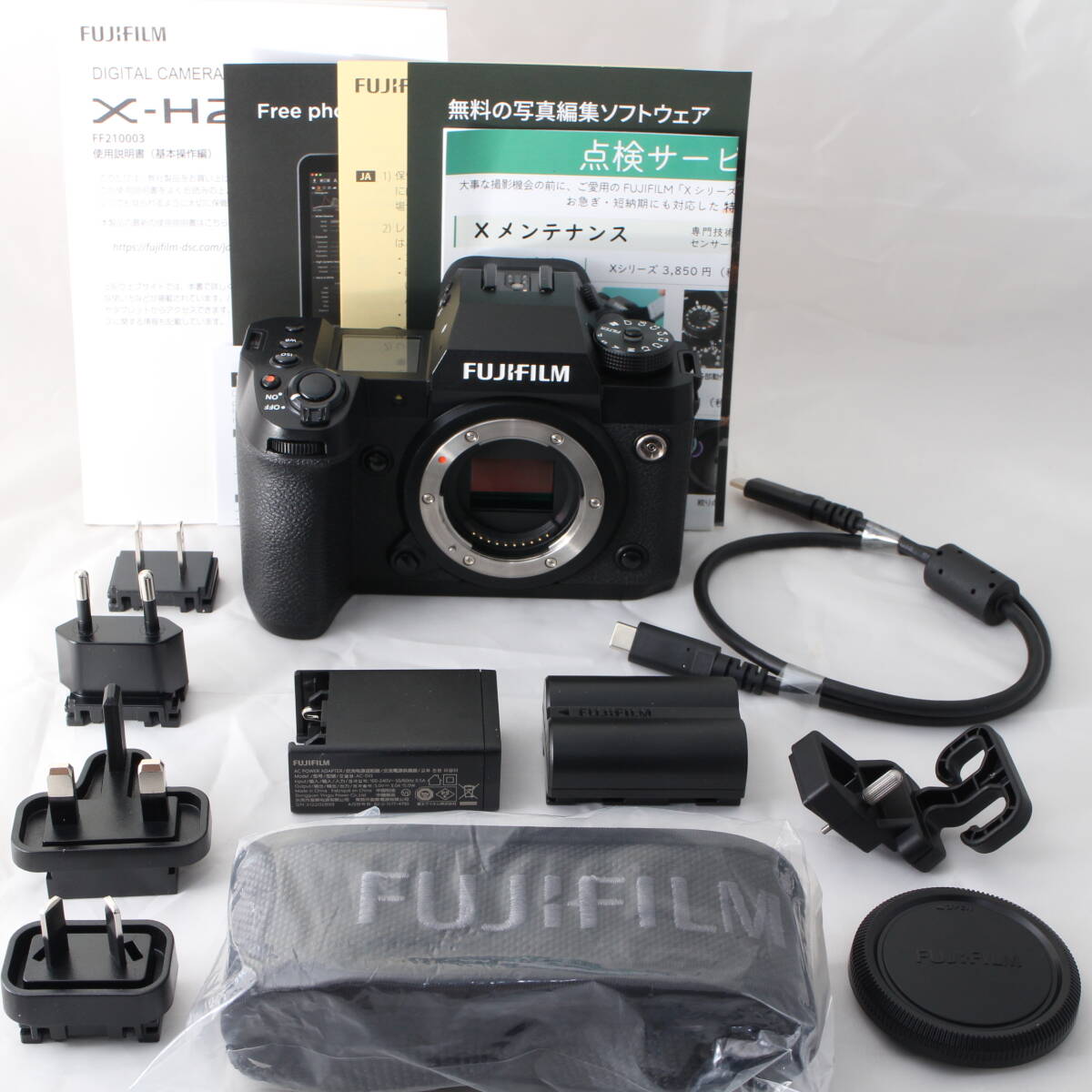 ☆美品・ショット数19505☆ FUJIFILM X-H2 ボディ フジフィルム ミラーレス一眼 #3750拍卖