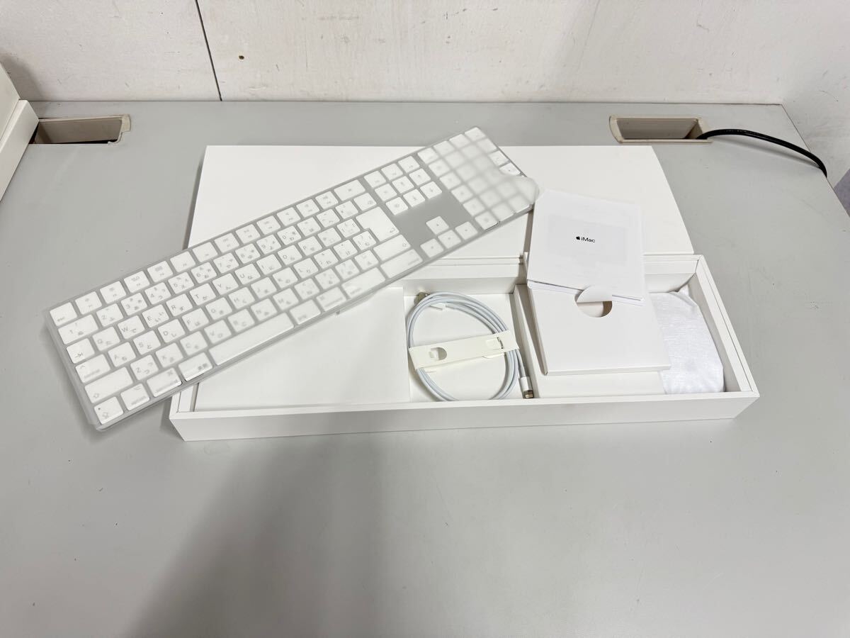 ◆06105) ほとんど未使用 Magic Keyboard テンキー付きJIS配列 A1843 /Magic Mouse A1657拍卖