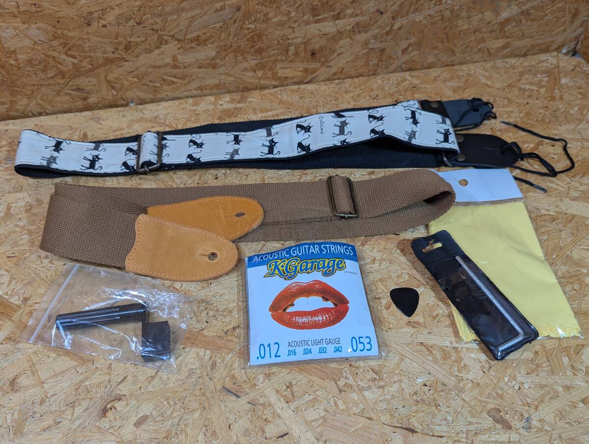 ★K.GARAGE アコースティック 弦・ストラップ・他色々セット☆★C-19拍卖