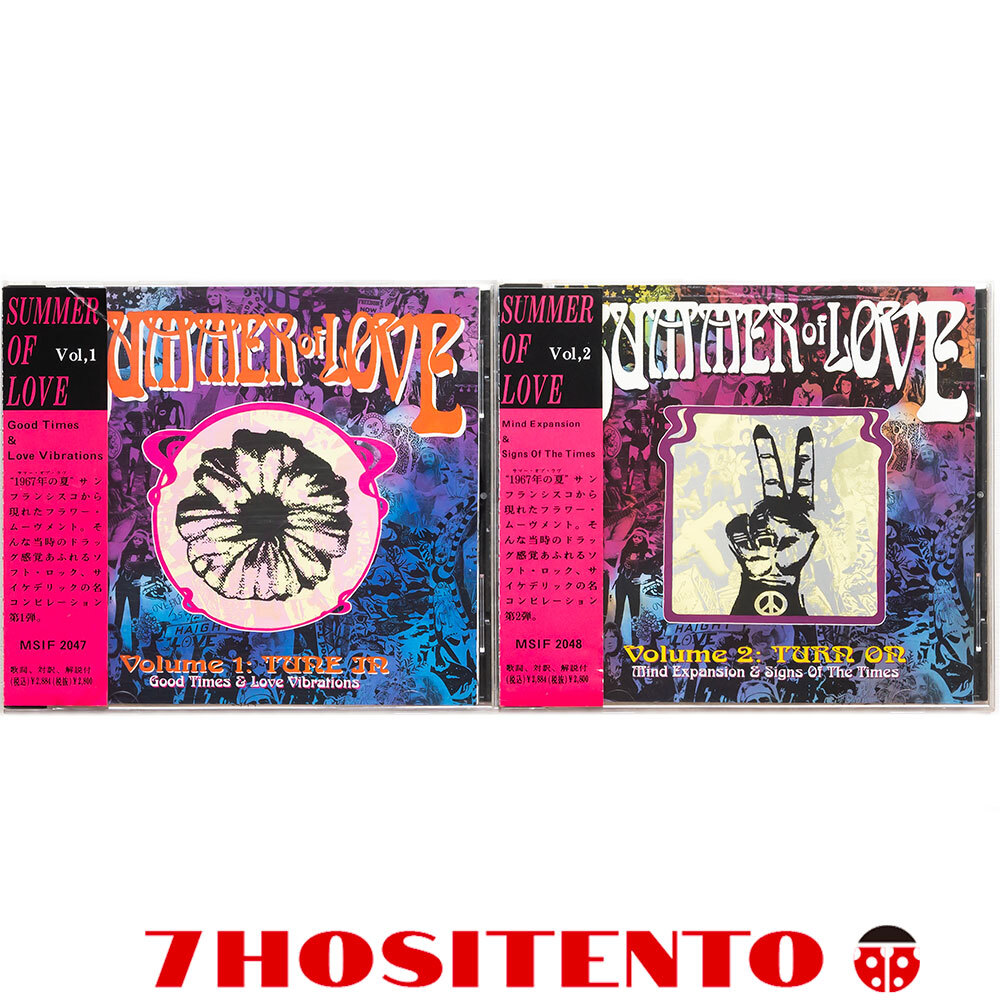 ★Summer of Love Vol 1,2★国内仕様/解説/対訳付★Chocolate Watchband,Strawberry Alarm Clock,Electric Prunes,Love Generation,Troggs拍卖